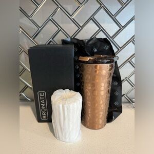 Brumate Gold Leopard Pour Over w/ Filters